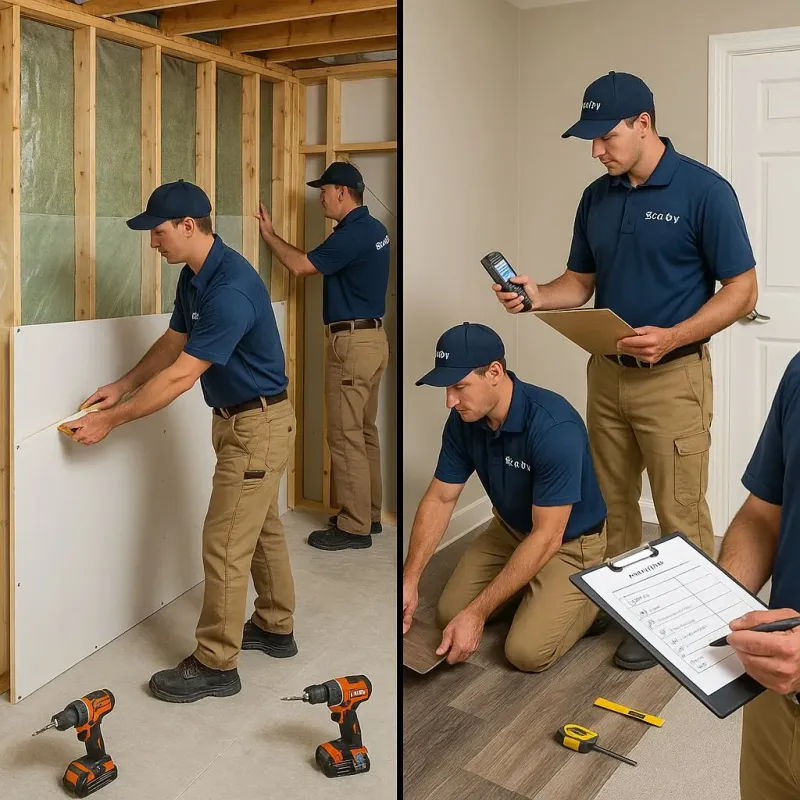 Repairs and Reconstruction process in Aiea, HI